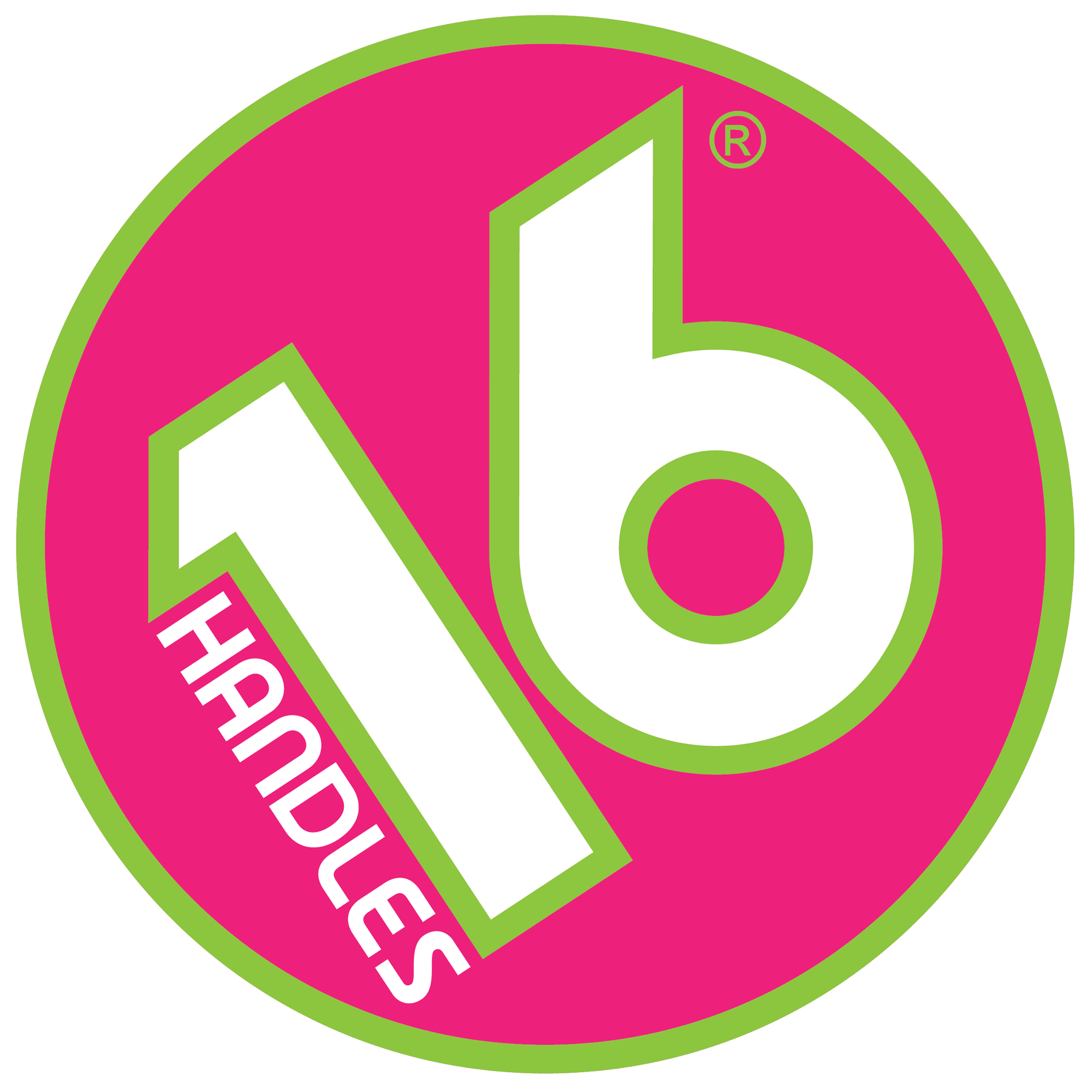 16 handles. 16 Logo.