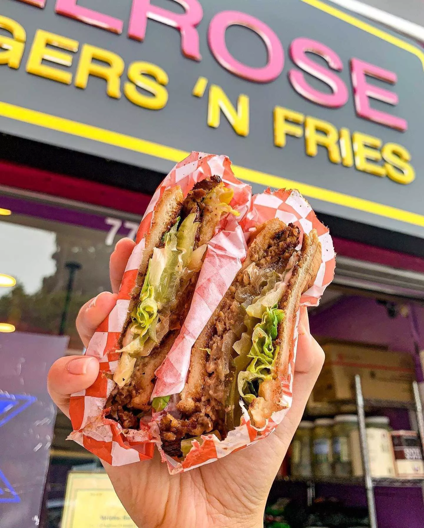 Melrose Burgers N Fries  Encino