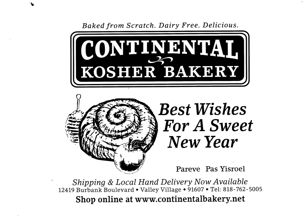 Continental Kosher Bakery RCC Valley Village Kosher Po