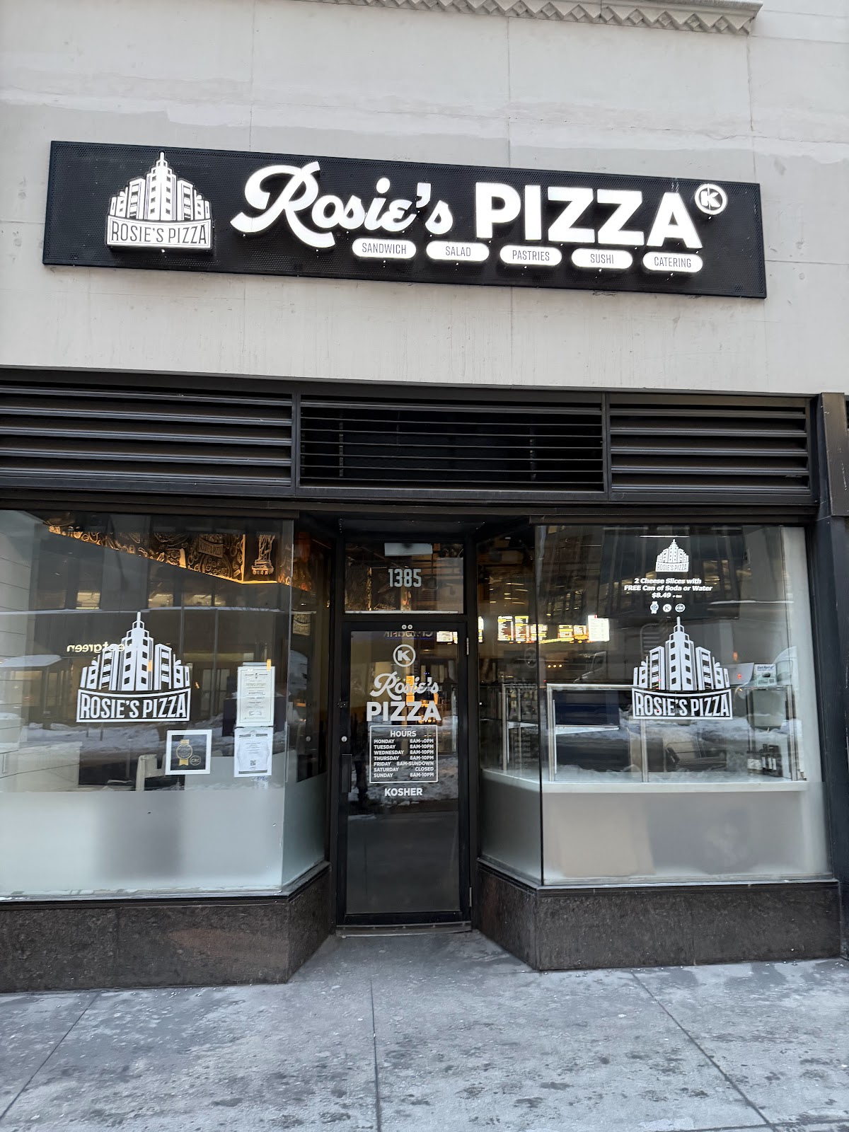 Rosie's Kosher Pizza