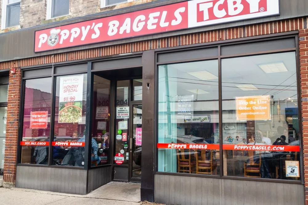 Poppy's Bagels Pizza and TCBY